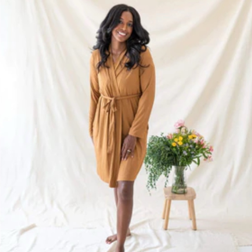 Kyte Baby robe Nutmeg